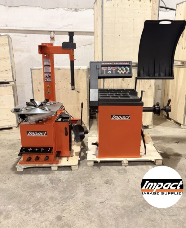 Impact Tyre Machine and Wheel Balancer Package - Image 2