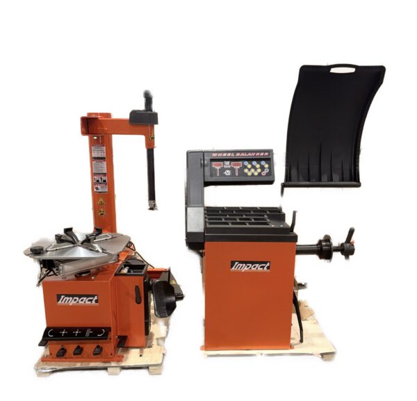 Impact Tyre Machine and Wheel Balancer Package